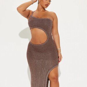 Like NEW Maya Knit Maxi Dress - Chocolate S